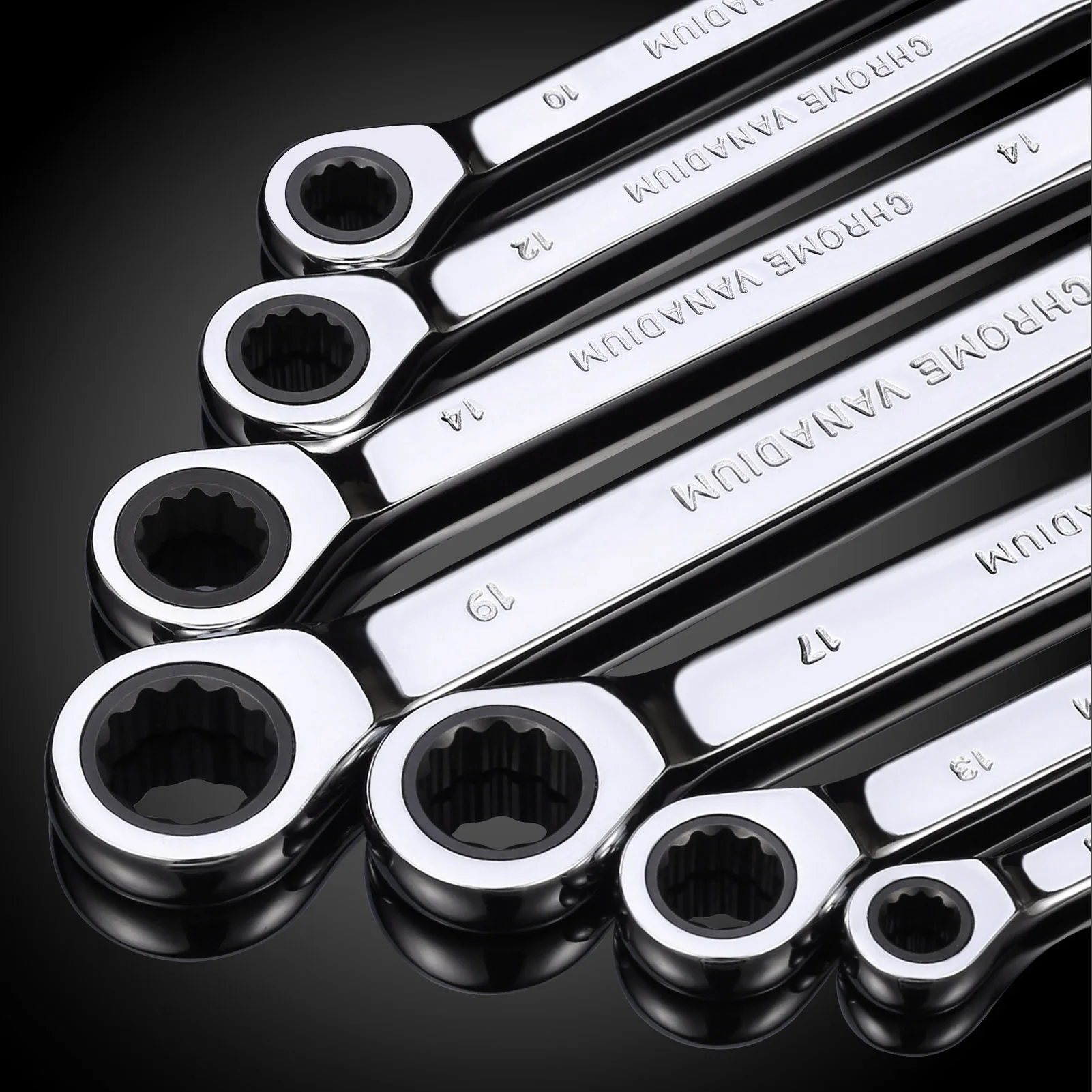 Комбинированный метрический гаечный ключ с храповым механизмом - купить по