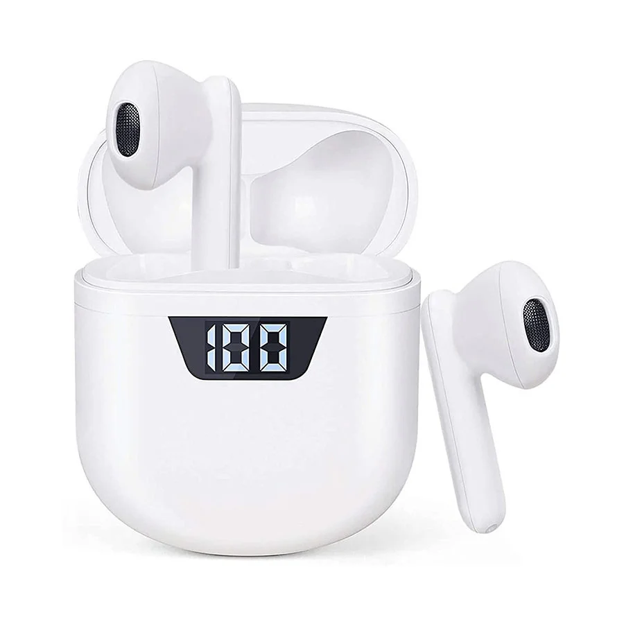 

Tws wireless earphones mini bluetooth 5.0 sports headphones with case loading to xiaomi samsung smartphone