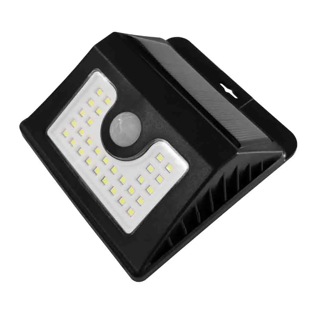 30 светодиодный светильник на солнечной энергии с датчиком движения PIR настенный 3