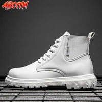 high top mens casual shoes warm martin winter boots for men platforms timberland working sneakers big size motorcycle boots b44