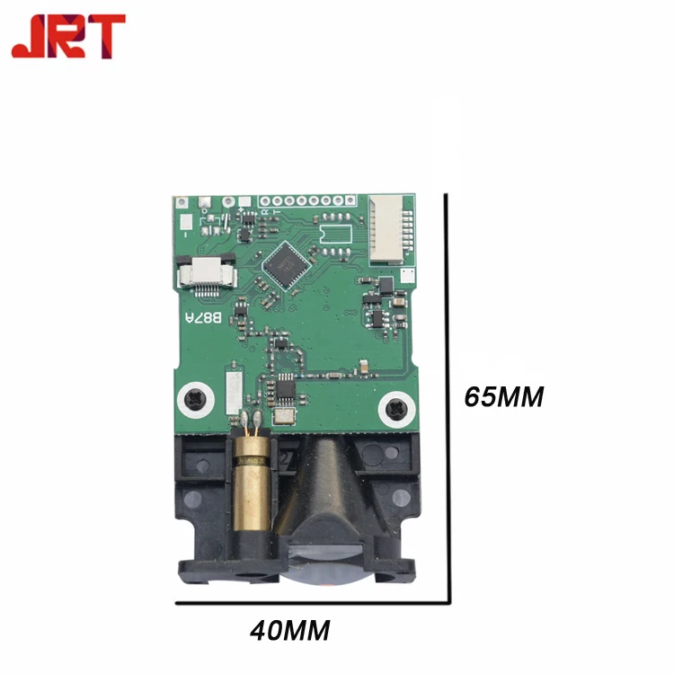

Displacement measurement red laser distance module RS232 or TTL