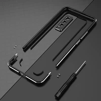 for vivo x50 x50 pro aluminum metal bumper frame slim cover phone case carmera protector