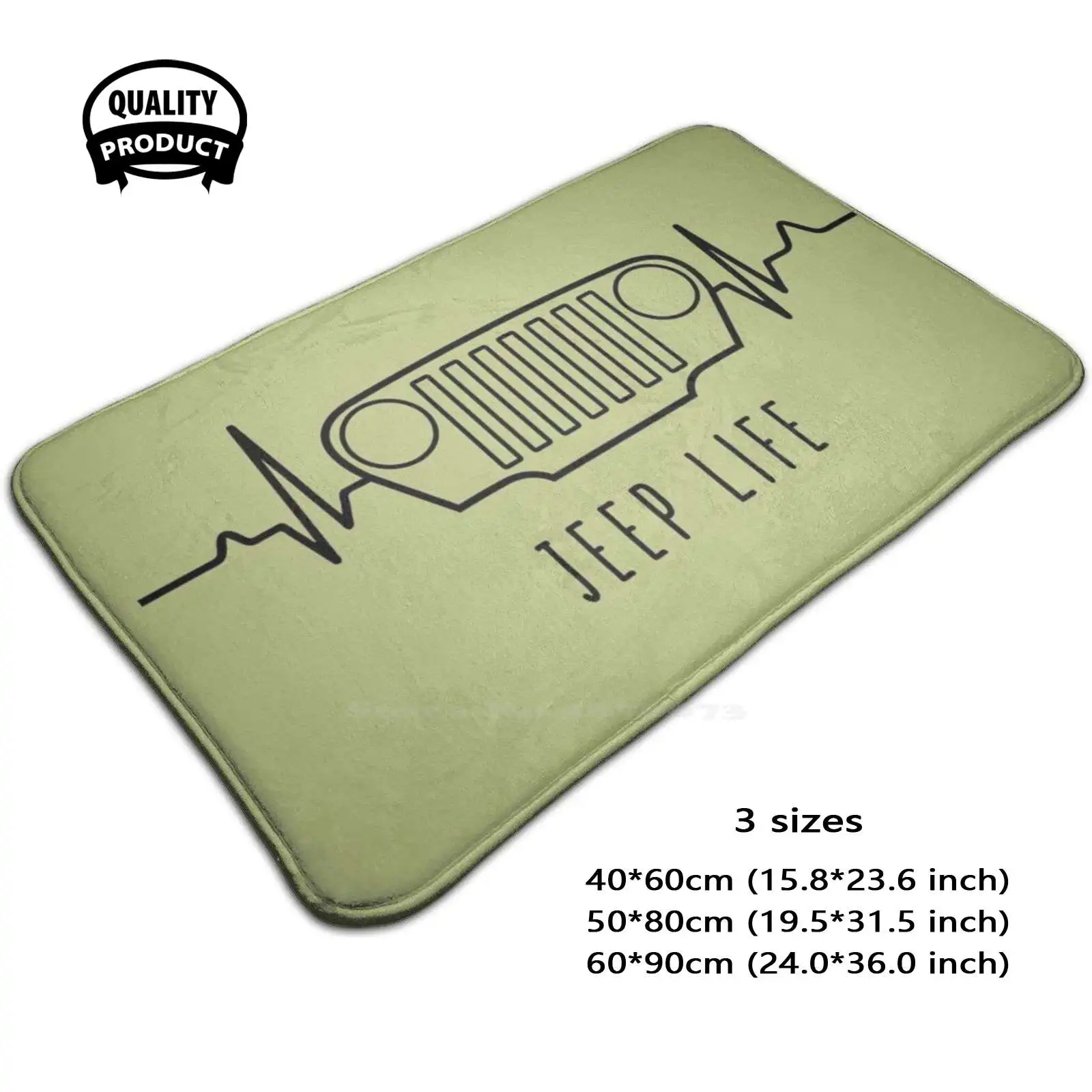 Life черный мягкий домашний Противоскользящий коврик для всей семьи ковер езды по