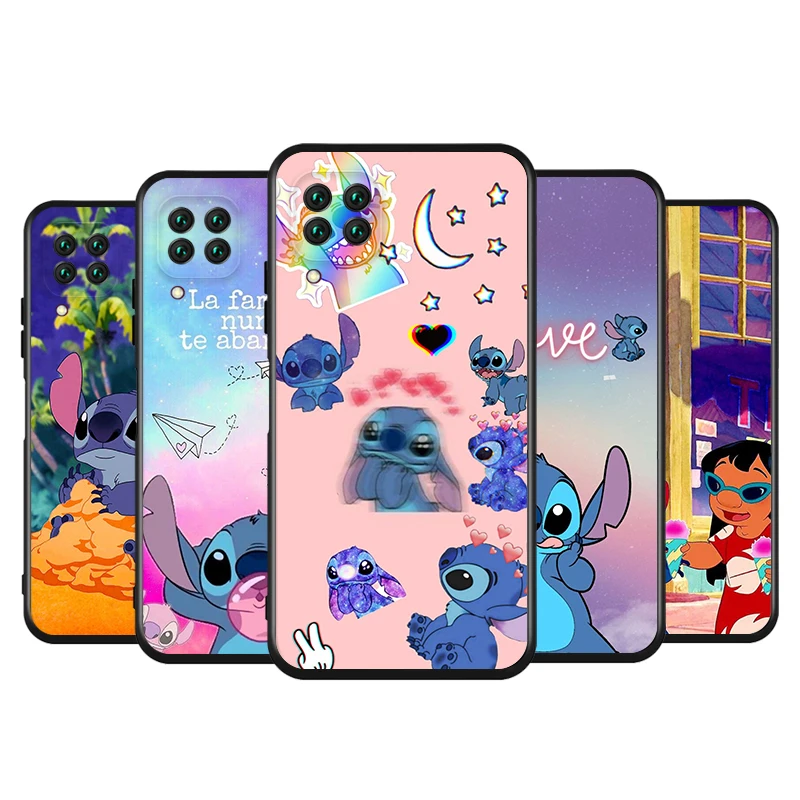 

Stitch Abomination Little Monster For Huawei Nova 8 7 6 SE 7i 5T 5i 5Z 5 4E 4 3i 3E 3 2i 2 Lite 2 Pro 2017 Black Phone Case