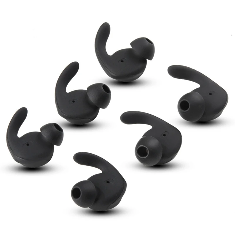 

6Pcs Earbuds Cover In-Ear Tips Soft Silicone Skin for Hua-wei xSport/Honor AM61