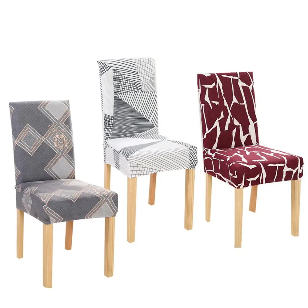 Мягкий тканевый чехол на стулья универсальный домашний отель эластичный
