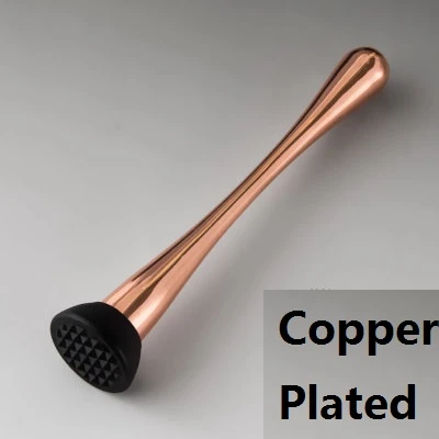 Copper Серебро медь золото коктейль мудлер нержавеющая сталь бар миксер барная посуда Mojito коктейль DIY напиток фрукты мудлер измельченный - Цвет: Copper