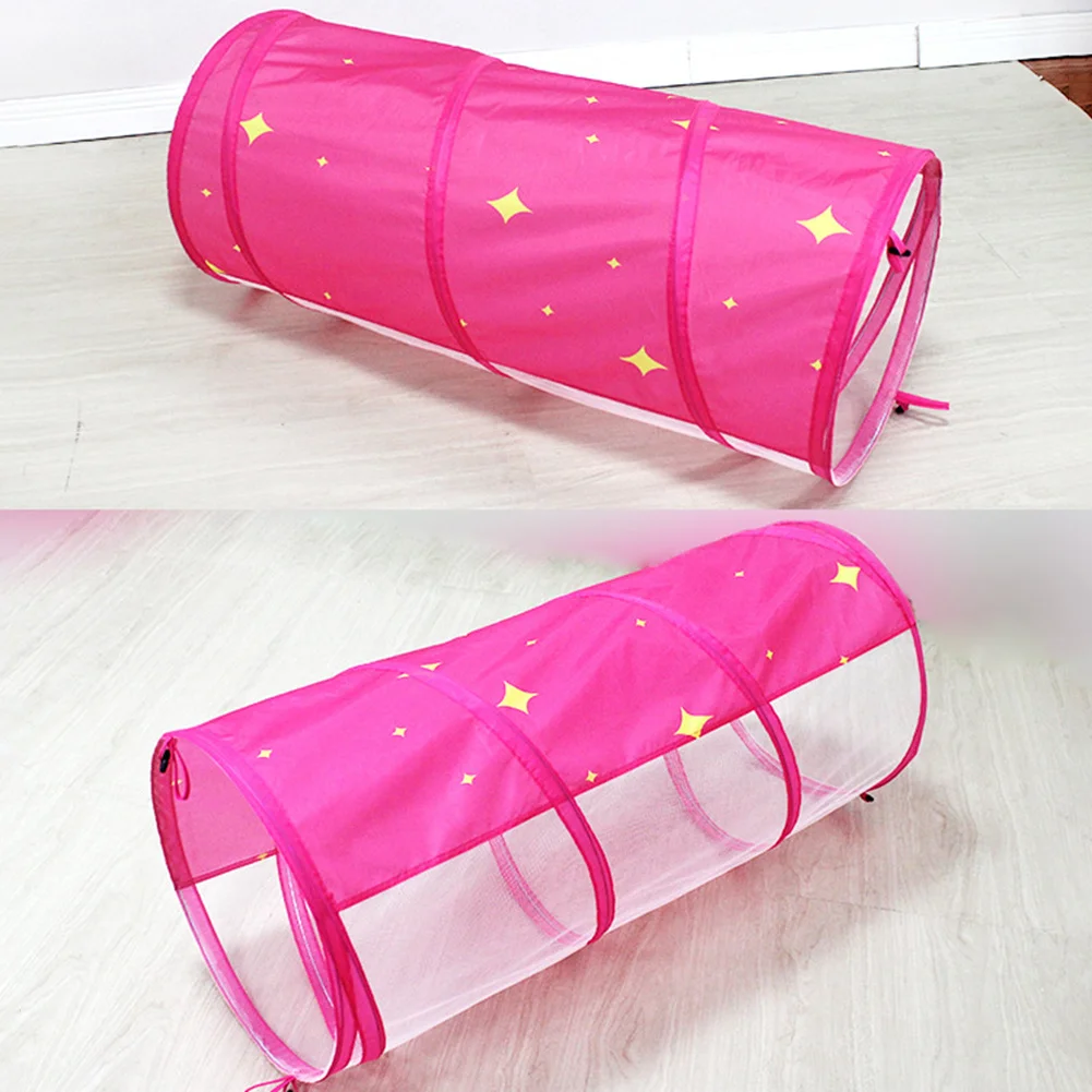 

Play House Kids Tent Toys Children Portable Folding Indoor Channel Set Playhouse For Baby Children Girls Boys Brithday Gifts