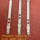 3 шт. светодиодный подсветка полосы для 40L1653DB 40A07USB 40 светодиодный 1700 куст светодиодный 40287FHDCNTD D светодиодный 40287FHD LUX014004 VESTEL 400DRT VNB A B