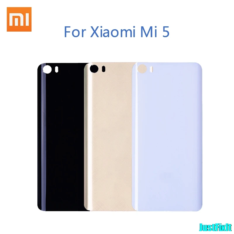 Оригинальная Пластиковая Задняя крышка батареи для Xiaomi mi 5 задняя крышка батарейного отсека задняя крышка корпуса Замена для Xiaomi mi 5 mi 5 M5