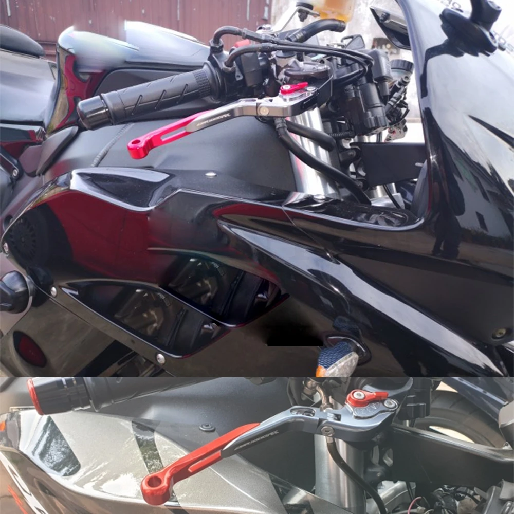 

Motorcycle Brake Clutch Levers CNC Adjustable Folding Brake Levers Moto Accessories for honda CB600F 2007-2013 CBR600F 2011-2013