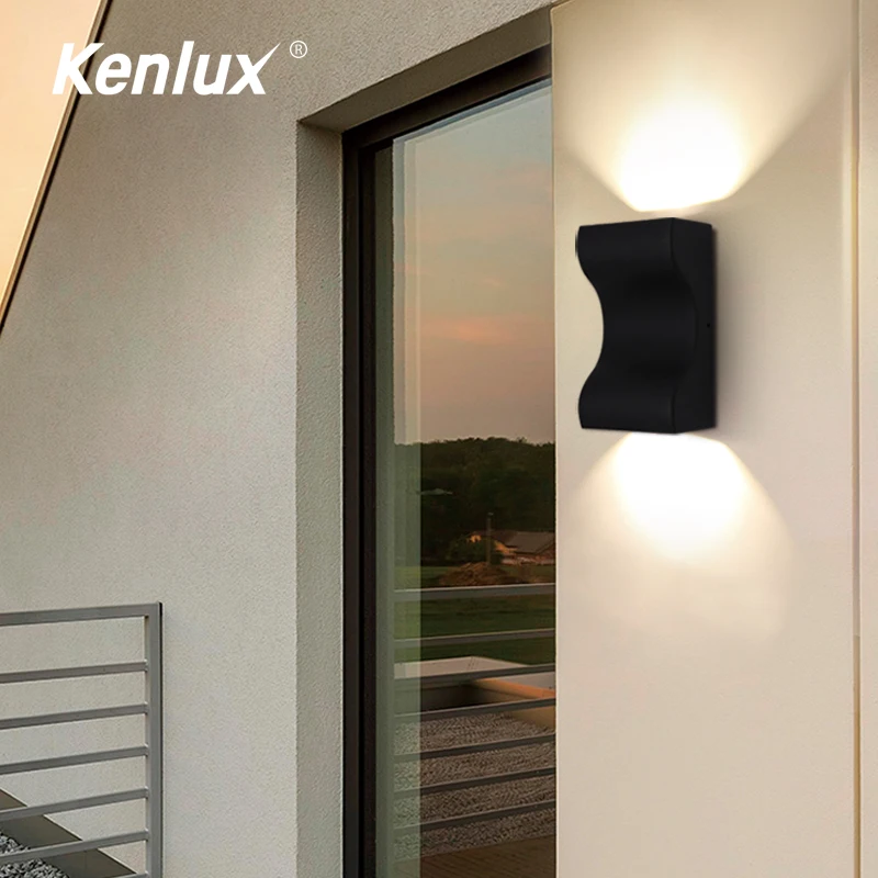 Настенный светильник светодиодный алюминиевый в скандинавском стиле для