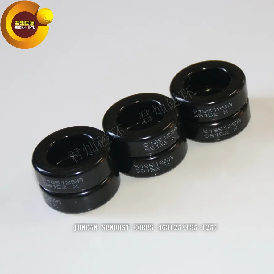 CS468125 185-125A Sendust магнит цены магнитное кольцо сердечник железа порошок ядро
