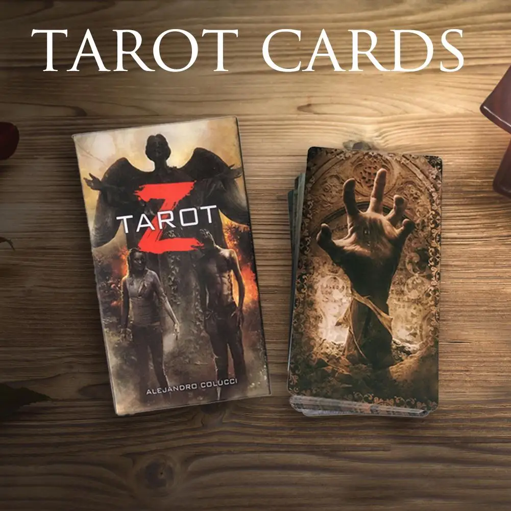 Z-образные настольные игры карты гадания Fate Tarot Игральные развлечения 78-карты |