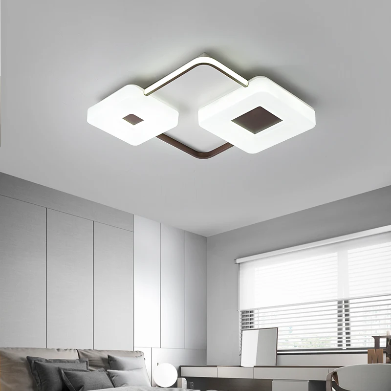 Современная Люстра для спальни гостиной комнаты учебы Plafonnier Avize Luminaria Lustre home dimming