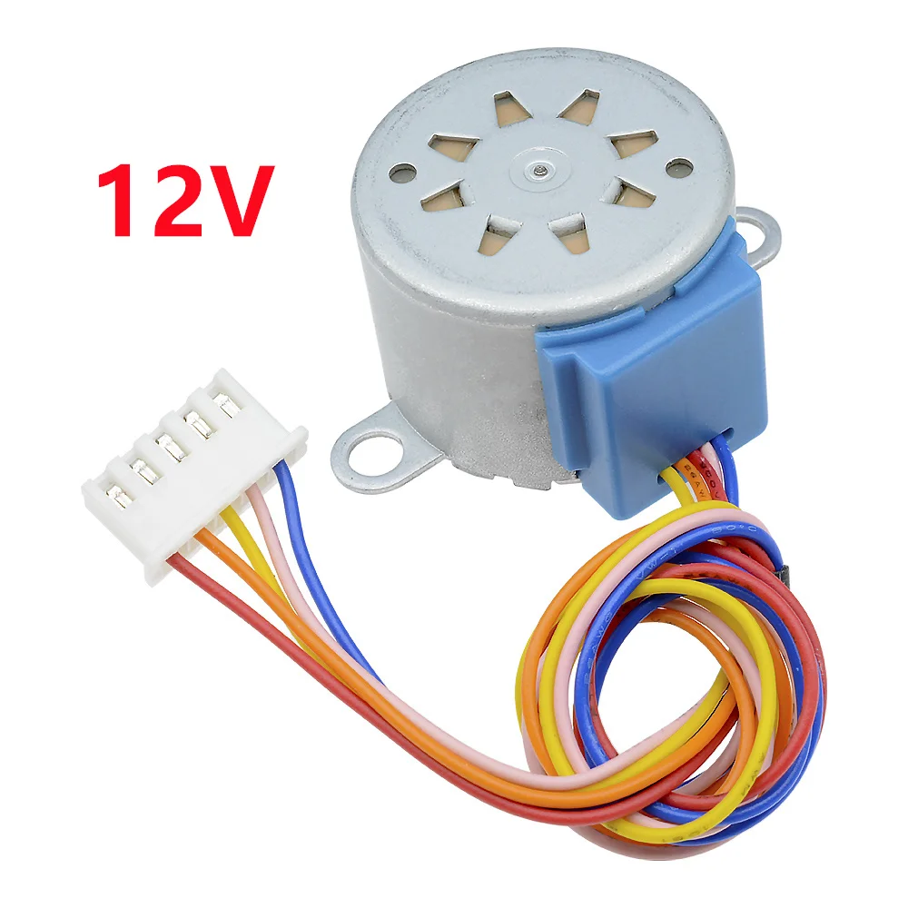 

Шаговый двигатель 28BYJ-48 5В/12В для Arduino