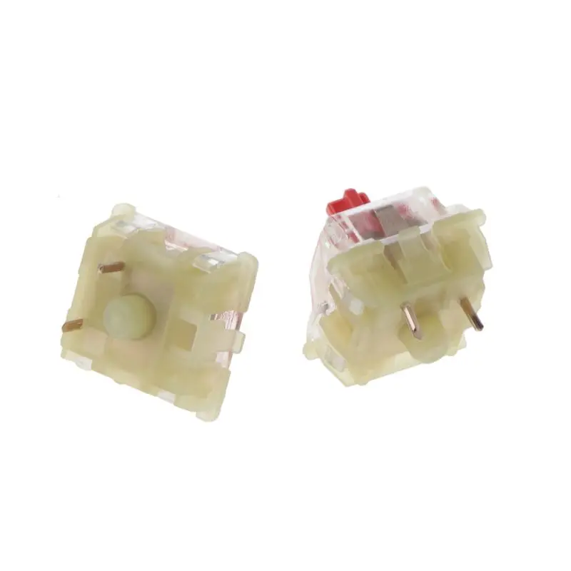 

2Pcs Original Cherry MX RGB Silent Pink Red Switch 3Pin For Mechanical Keyboard