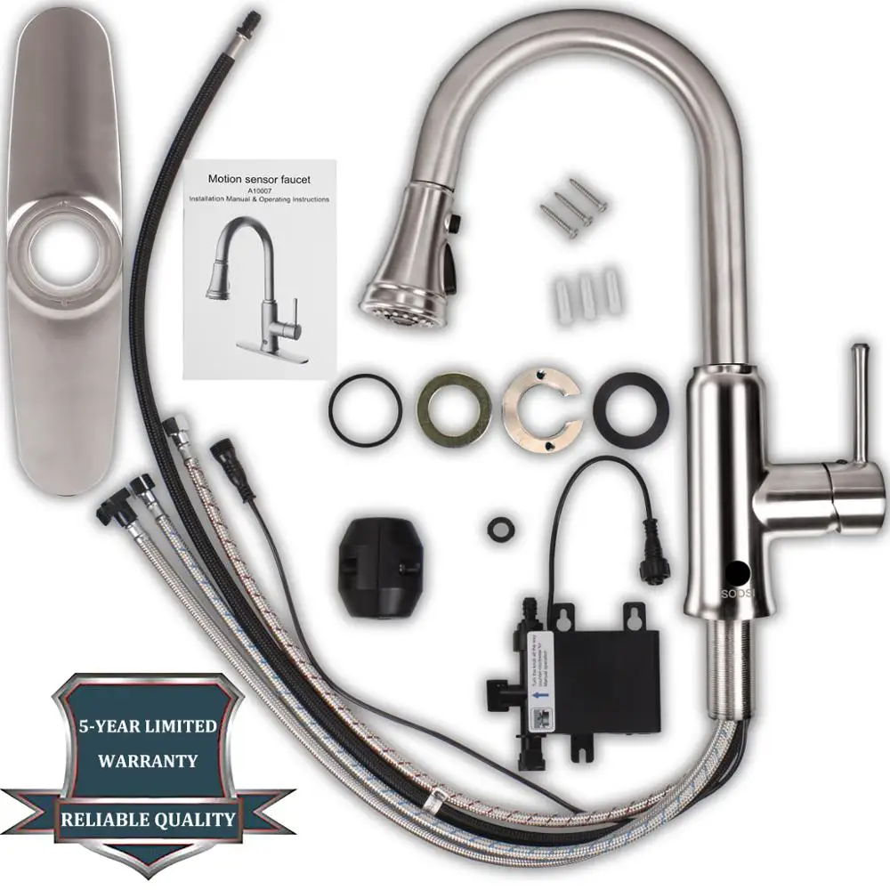 

Touchless Stainless Steel Control Kitchen Faucets Smart Sensor Bathroom Mixer Touch Faucet for Kitchen Pull Out Sink Taps