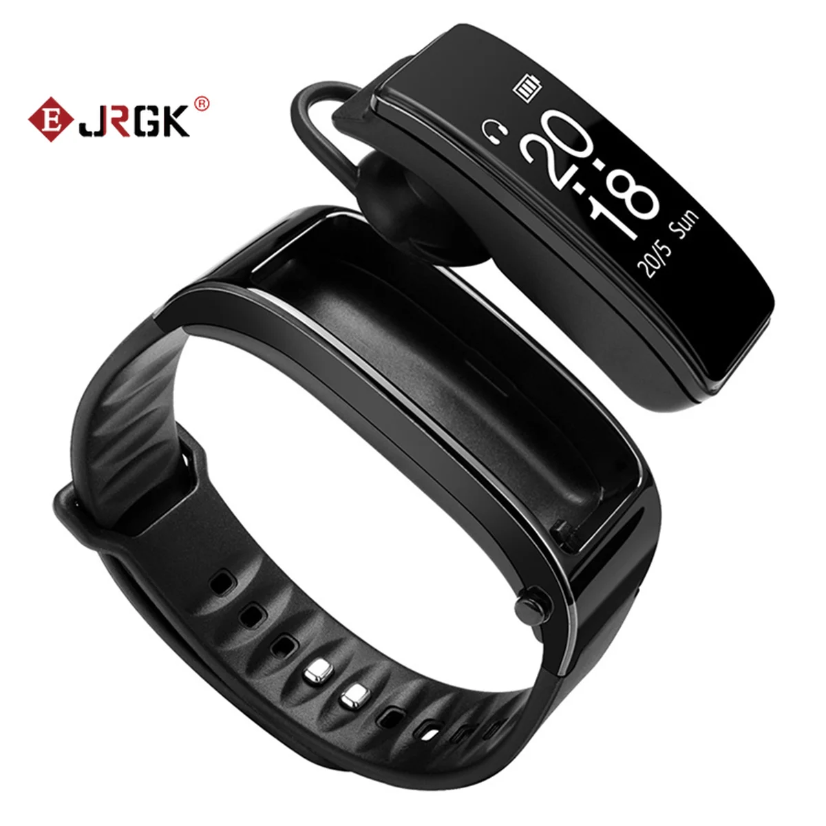 JRGK Y3 Smart Watch Driving Bracelet With Bluetooth Earphone Heart Rate Monitor Pedometer for IOS Android | Электроника