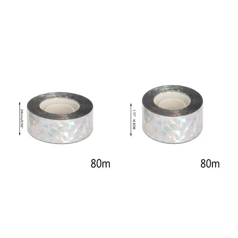 

Bird Scare Tape Pigeons Repellent Design Double Sided Reflective Anti-bird Scarecrow Ribbon Bird Deterrent Pest Control Tape