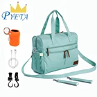 Сумка для подгузников PYETA, Детская сумка для мам, дорожная сумка через плечо, сумка для подгузников, сумка для ухода за детьми