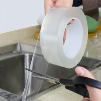 kitchen sink waterproof and mildewproof nano transparent tape toilet toilet gap strip self adhesive home appliance