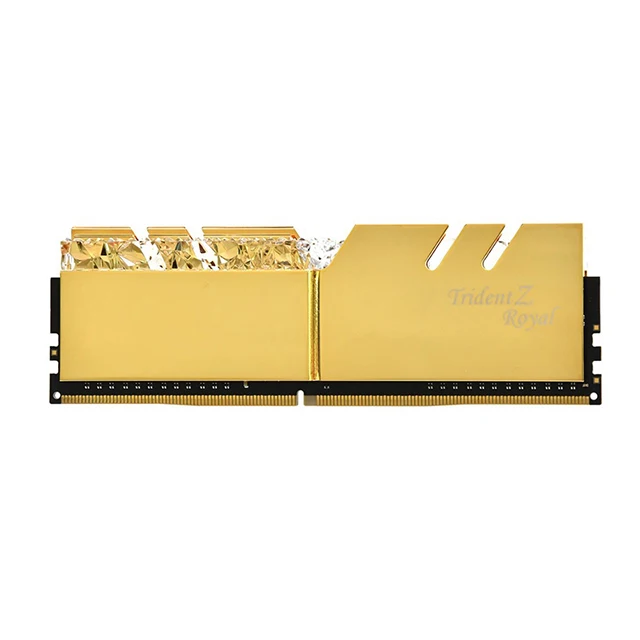 

(G.SKILL) 32GB (8G*2) DDR4 3200HZ Royal halberd RGB in desktop