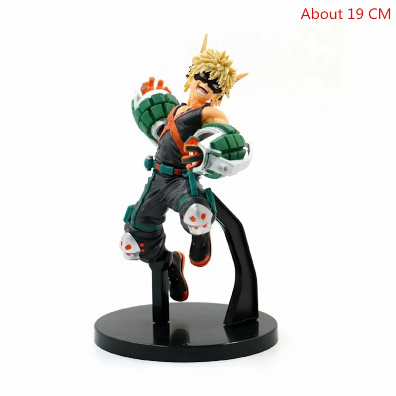 18 25 см 4 стиля Аниме Фигурка мой герой Academy Bakugou кацуки Деку фигурка Todoroki Shoto ПВХ