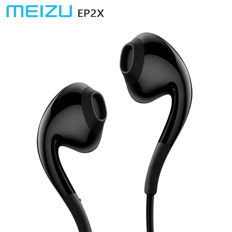 Оригинал MEIZU 1 2 m 3 5 мм L наушники EP2X в ухо с микрофоном сверхтонкая HD гарнитура для