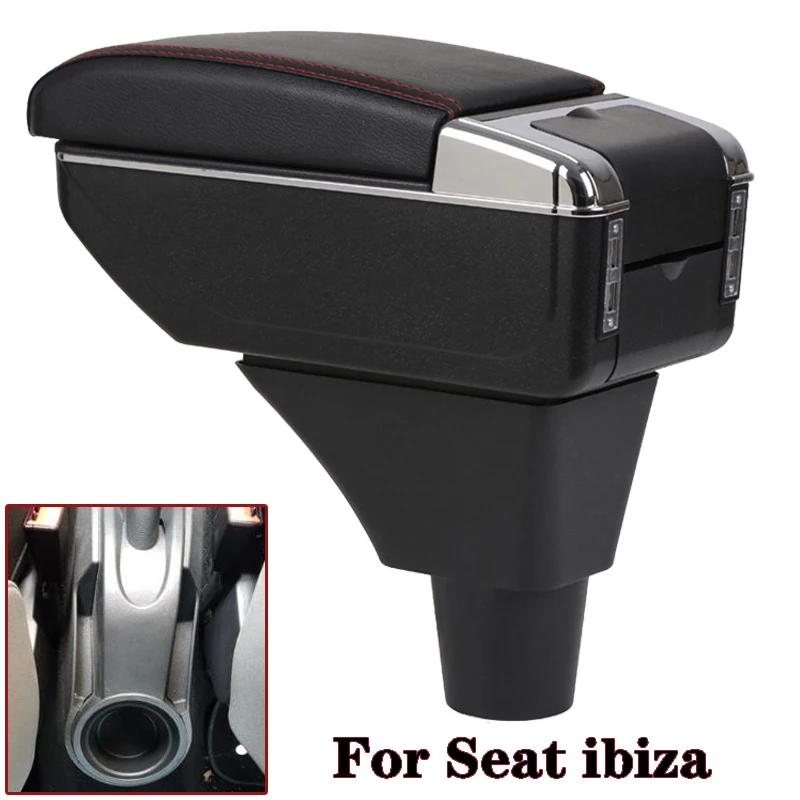 Подлокотник для Seat Ibiza центральный контейнер хранения подлокотник сиденья с