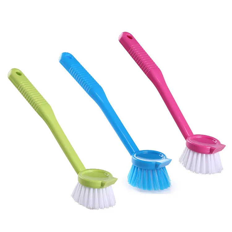 

1pc Multifunctional Colorful Vertical Cleaning Brush Kitchen Dishwashing Brush Pot Brush Washing Brush Sink Cleaning