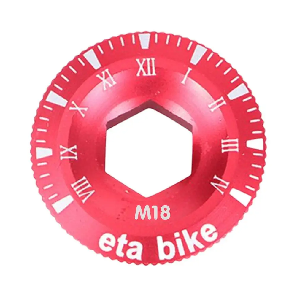 M18 M20 крышка коленвала из алюминиевого сплава для горного велосипеда шоссейного