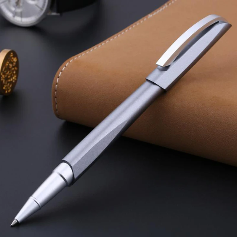 Picasso 960 Beauty Of Riemann Aluminum Cutting Roller Ball Pen Refillable Professional Office Stationery Home School Writing