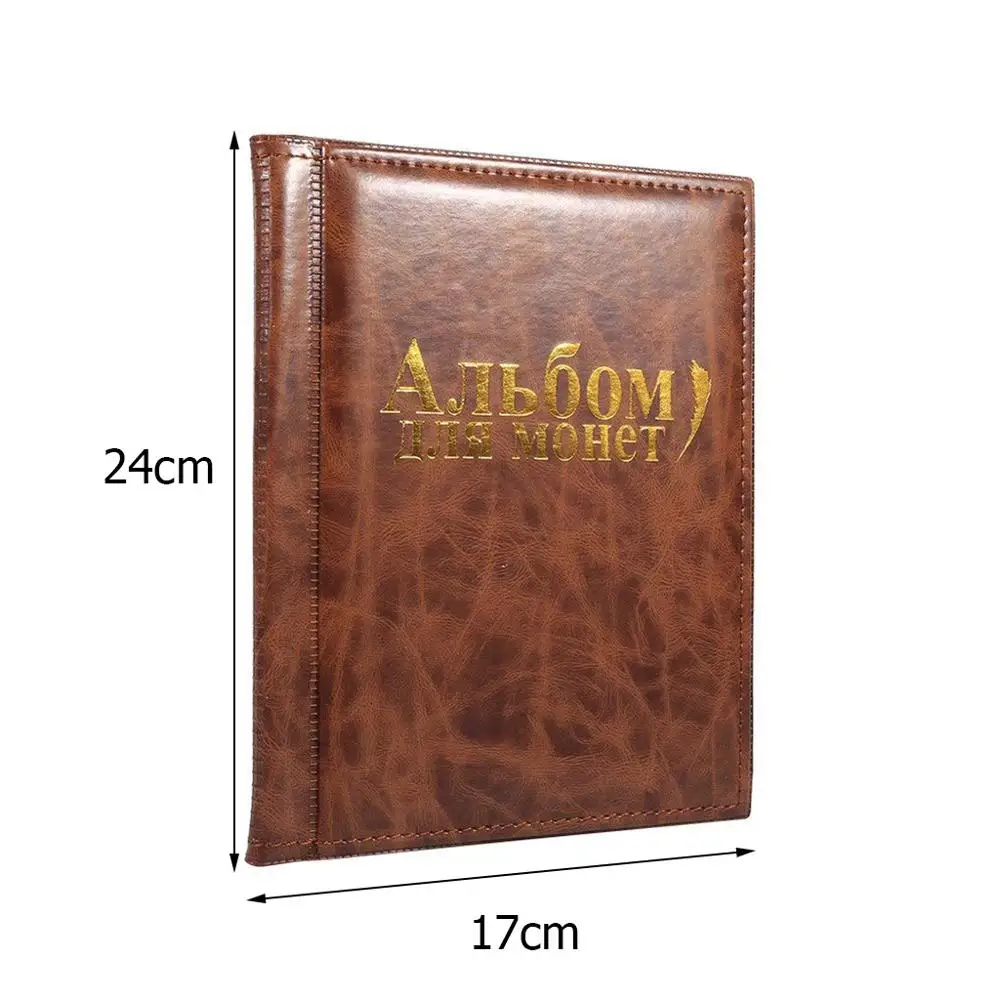 250 Карманный держатель альбома для монет портативная коллекция Мини Пенни