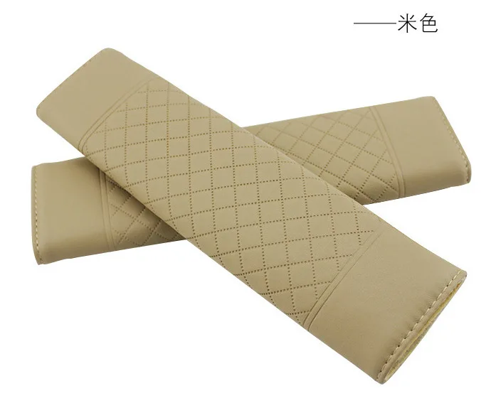 2 шт. Авто Накладка для ремня безопасности автомобиля овчины мягкое сиденье