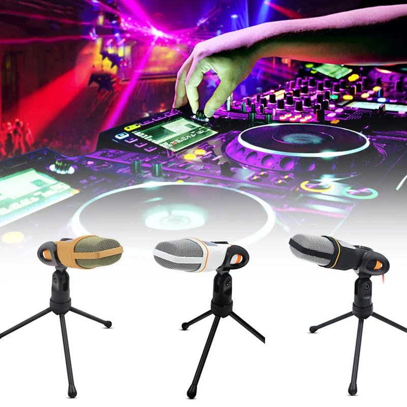 Диктофон аудио конденсаторный микрофон вокальный студийный с штативом Стенд ND998