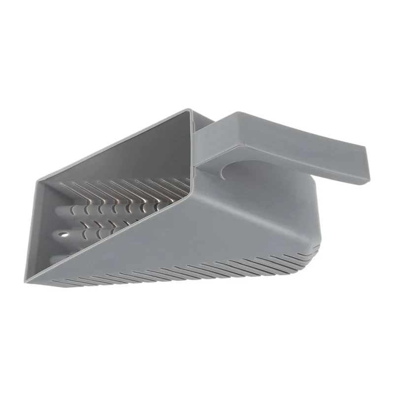 Aquarium Fish Tank Gravel Sand Scoop Shovel Scraper Cleaning Pan Gray | Дом и сад