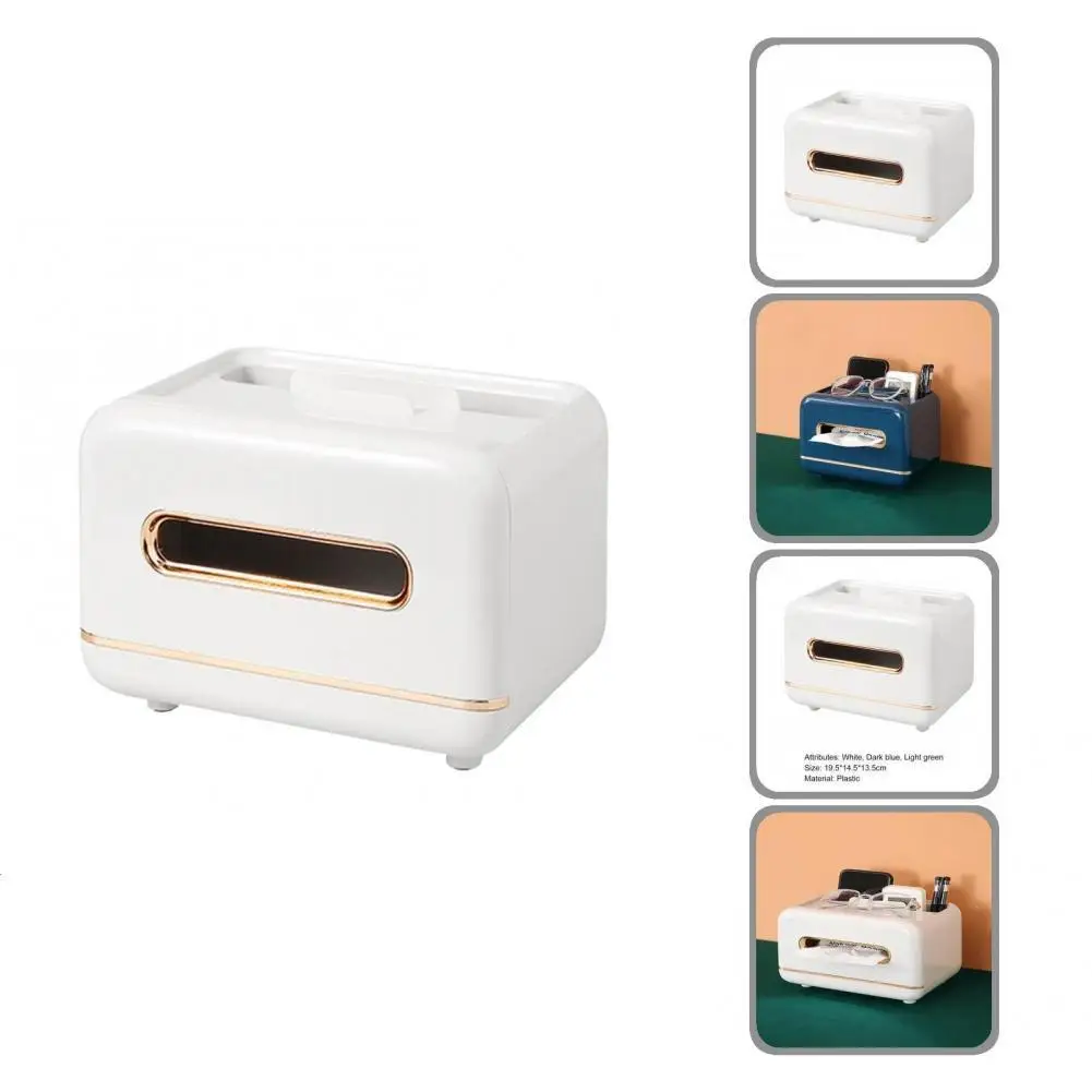 

Dust-proof Multi-functional Wide Application Tissue Container for Desktop