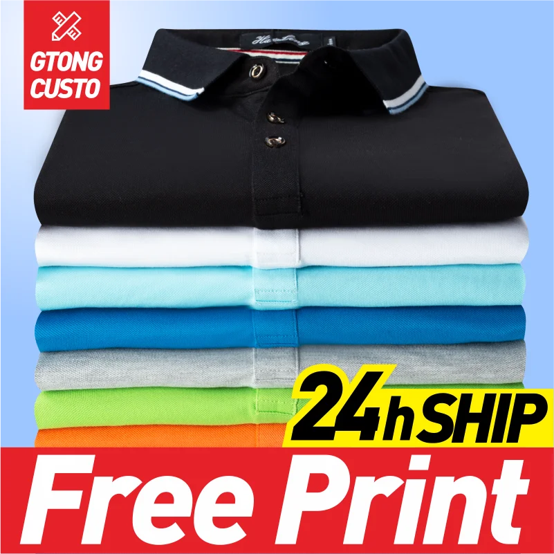 Летняя повседневная мужская и женская одежда GTONG с короткими рукавами принтом