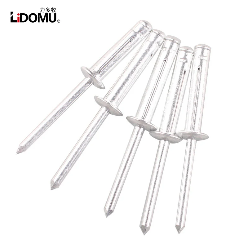 30/50 шт. Складная заклепка из алюминиевого сплава 4 0 мм 8 для мягкого или