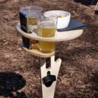 Новый Портативный Складной Стол Вино Виски Пиво Вино Складная Настольная мебель столы для пикника инструменты для вечерние игр питьевые кухонные инструменты