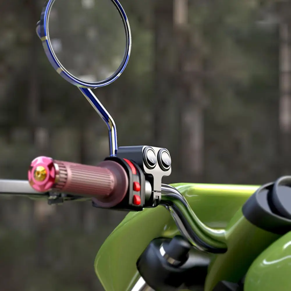 Универсальный руль мотоцикла Фара тормоз Противотуманные фары Индикатор фар