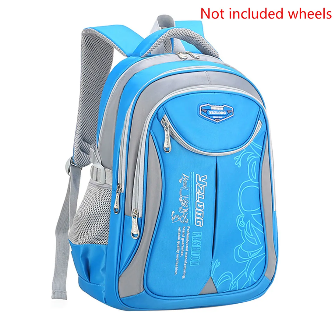 BlueL30W20H45cm Рюкзак на колесиках для мальчиков, детский школьный рюкзак на колесиках, рюкзаки на колесиках для детей, школьные рюкзаки на колесиках - Цвет: BlueL30W20H45cm