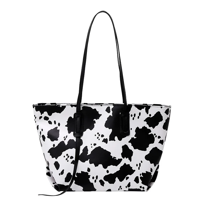 

2021 Fashion Women's Bag Large Capacity Shoulder Bags High Quality PU Printing Messenger Bags Ladies Wild Crossbody Bag