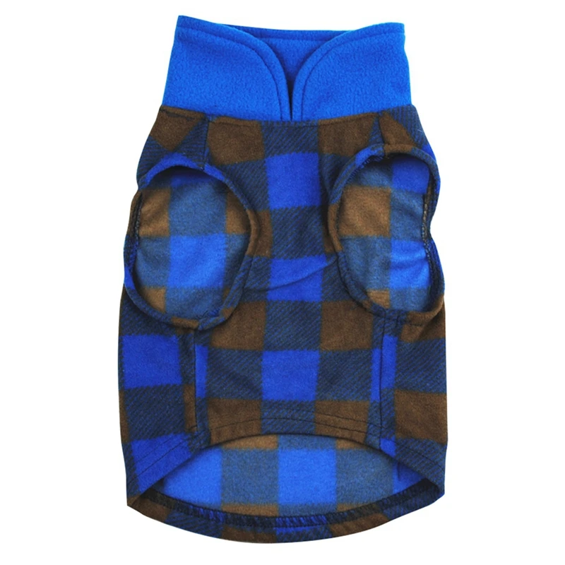 Жилет для домашних собак осенне зимняя одежда из мягкого флиса маленьких