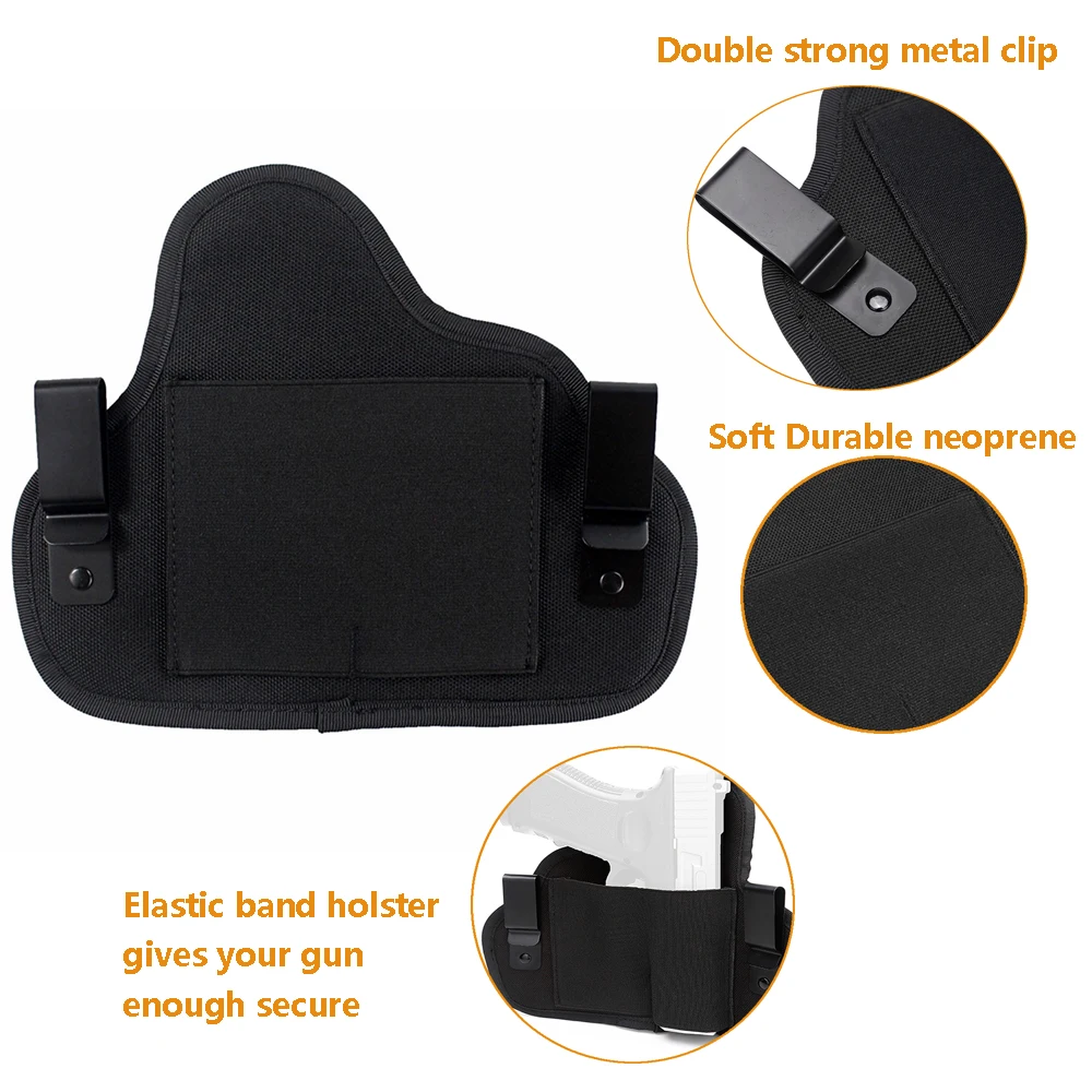 Тактическая кобура для пистолета скрытого ношения правая/левая рука Зажим ремня
