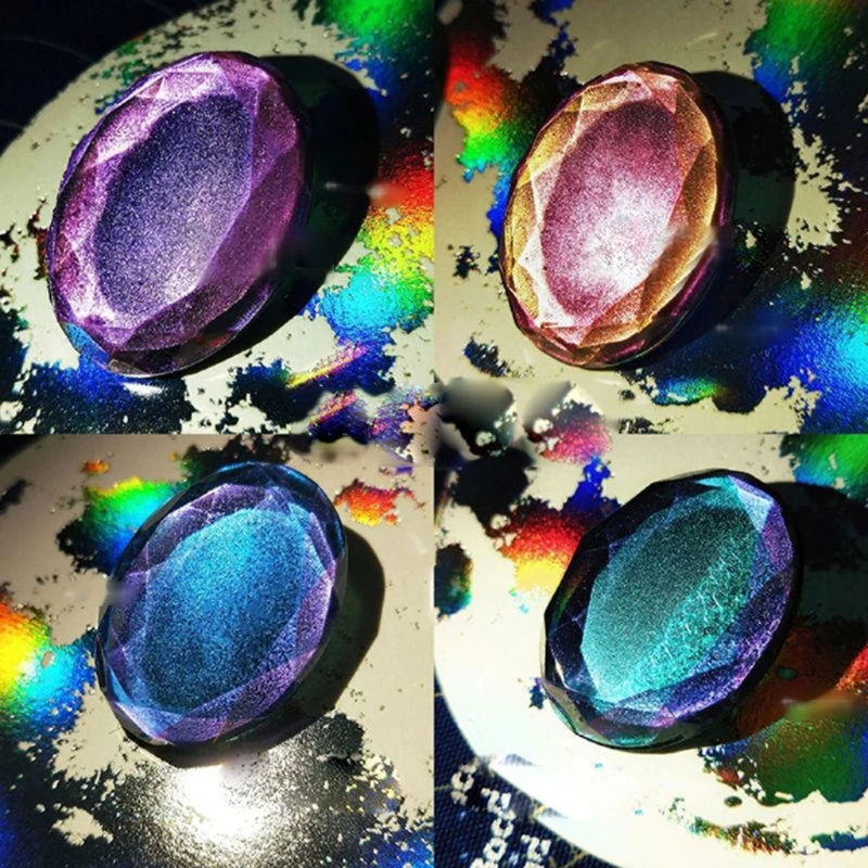 

9 Color Resin Chameleons Pigment Mirror Rainbow Pearl Powder Colorant Epoxy Resin Glitter Resin Jewelry Making Kit