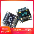 0,96 дюймов IIC Серийный желтый синий OLED дисплей модуль 128X64 IEC SSD1306 12864 плата с ЖК-экраном GND VCC SCL SDA 0,96 
