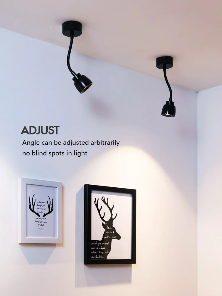 Шланговый светильник Светодиодная фоновая настенная витрина настенный гостиная