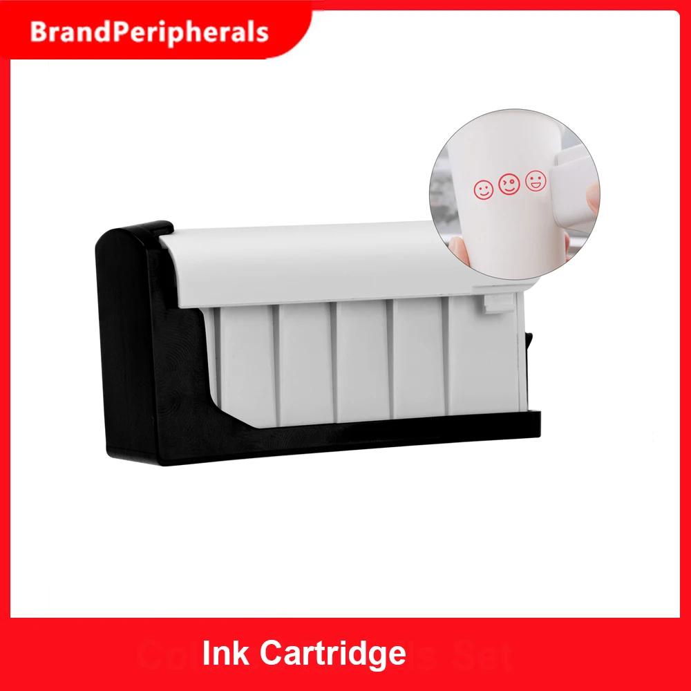 Чернильный картридж для принтера красные/черные чернила ручного струйная ручка